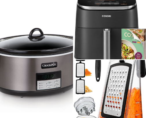 Home & Kitchen Time-Savers. cover photo collage