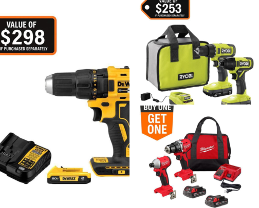 Tools & Home Gear I Actually Use: Drills, Shop Vac & Cleaning cover photo collage
