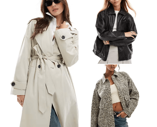 Autumn jacket cover photo collage