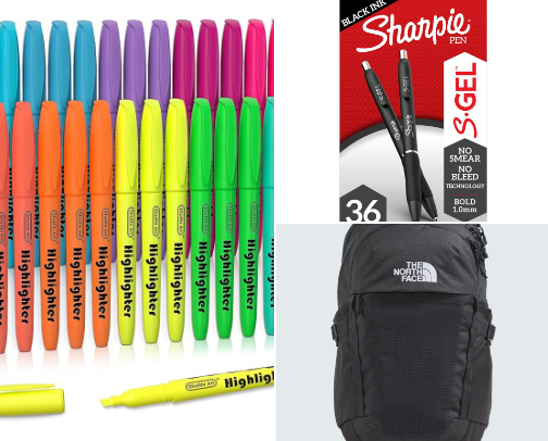 What to bring to school cover photo collage