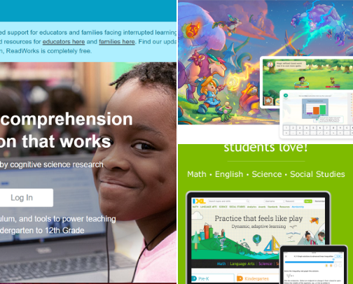 Most Used Teacher Websites cover photo collage