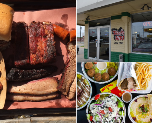 DFW FOOD SPOTS cover photo collage