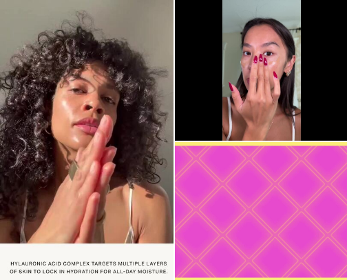 The most loyal makeup routine cover photo collage