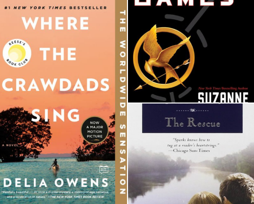 My favorite book recs cover photo collage