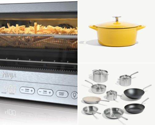 Kitchen Finds That Work Hard and Look Good Doing It cover photo collage