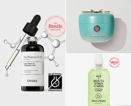 Easy But Effective Skincare Routine cover photo collage