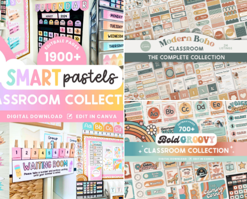 Not Your Average Teacher’s Lounge: The Ultimate Classroom Glow-Up Guide cover photo collage
