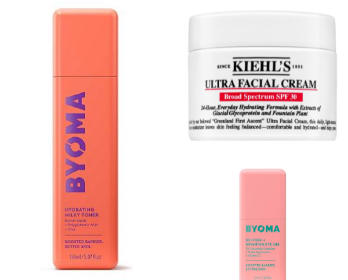 Skincare faves 🧖‍♀️ cover photo collage
