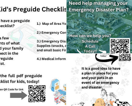 Emergency Disaster Preparedness Planning cover photo collage