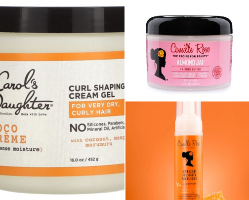 Curly Head Routine cover photo collage
