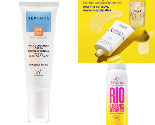 Sun Protection cover photo collage