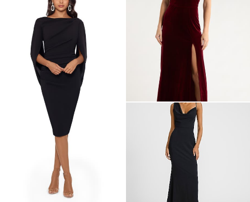 Women's dresses cover photo collage