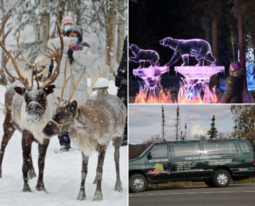 Ultimate Guide to Fairbanks, Alaska (Food, Activities & What to Pack) cover photo collage