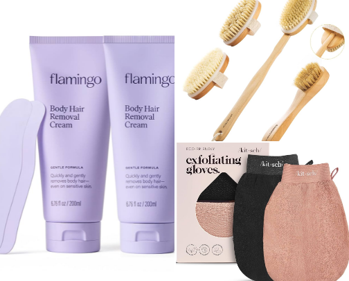 Body care! Head to toe cover photo collage