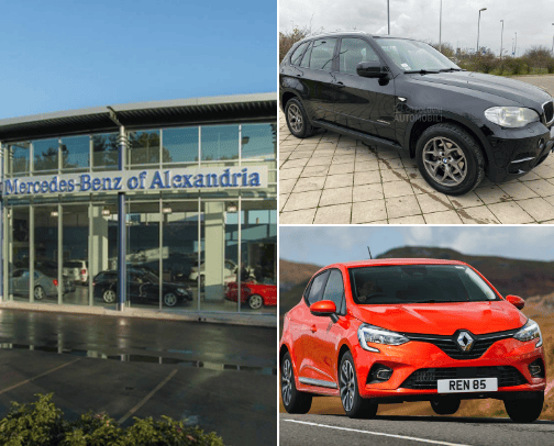 Automotive cover photo collage