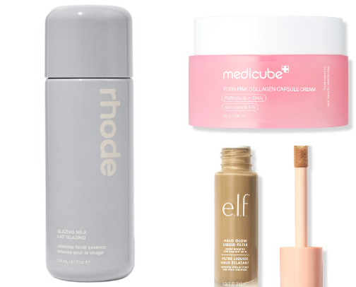 Beauty Products the Influencers are Influencing Me On cover photo collage