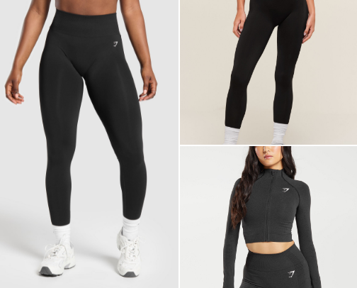 Gym's outfit cover photo collage