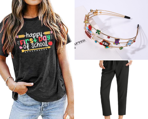 Chalkboard Chic: Amazon Outfits for Back to School cover photo collage