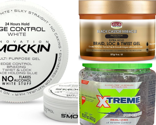 Hair products that I use on a daily cover photo collage