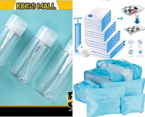 Travel Essentials🌷 cover photo collage