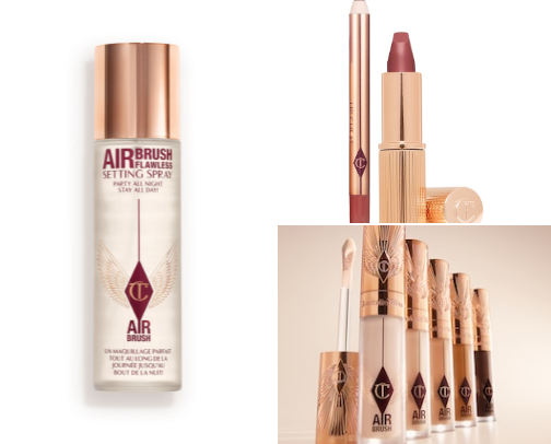Charlotte tilbury glow essentials cover photo collage