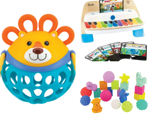 Baby toys! 🧸 cover photo collage