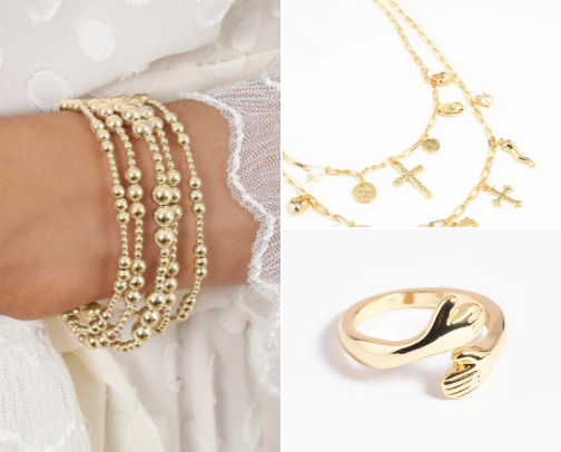 Jewelry is part of the fit. cover photo collage