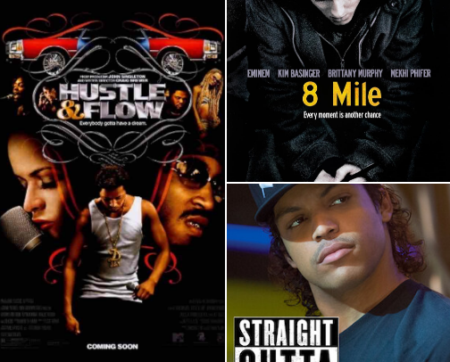 Hustlers and rap movie 🍿🎥🎬 cover photo collage