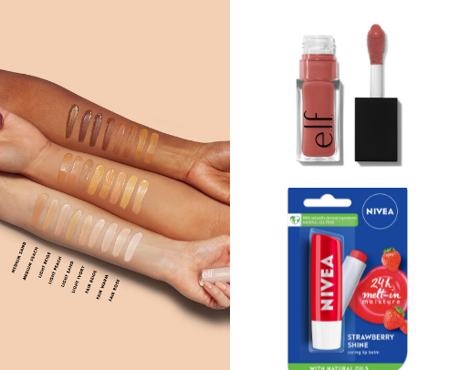 affordable/drugstore makeup favorites cover photo collage