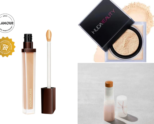 Favorite make up products cover photo collage