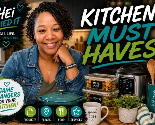 My Can’t-Live-Without Kitchen Finds cover photo collage
