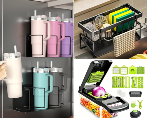 Kitchen Gadgets and Accessories cover photo collage