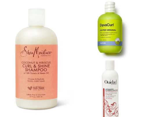 Bounce & Shine: Curly Hair Essentials cover photo collage