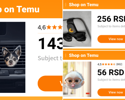 Temu finds - Car Accessories cover photo collage