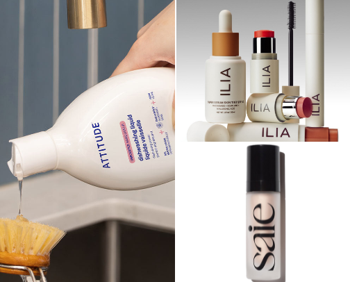 Low tox brands you will find in my house cover photo collage