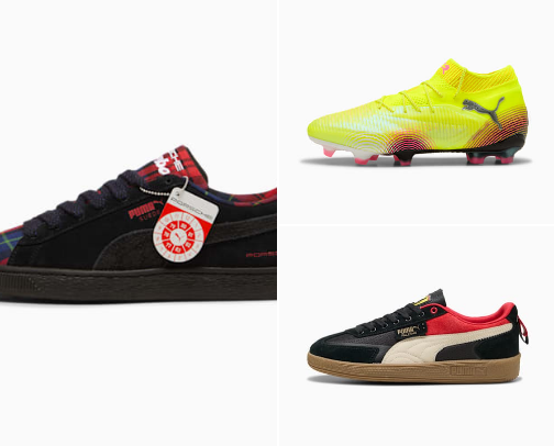 Puma EliteSport shoes cover photo collage
