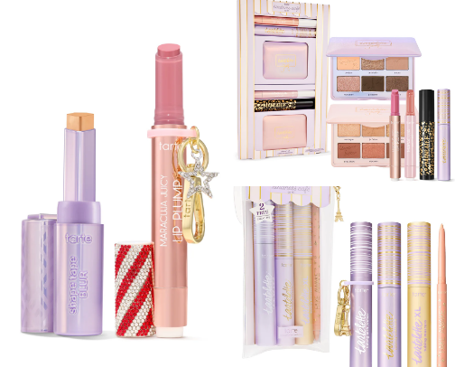 TARTE product - holiday gift guide🎄❄️🎁 cover photo collage