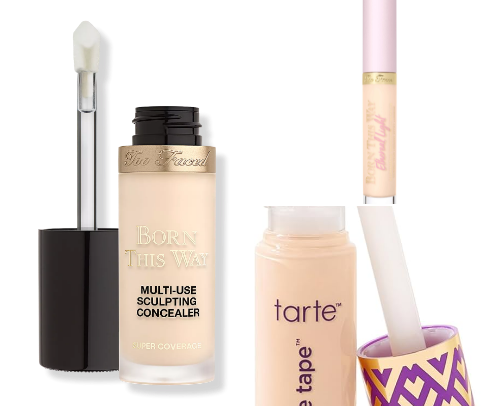 My concealer collection cover photo collage