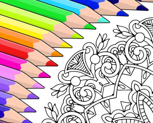 ColorFun: Interactive Coloring App for Kids cover photo collage