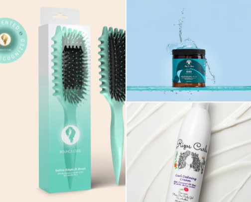 Curly Hair routine for 3A hair! cover photo collage