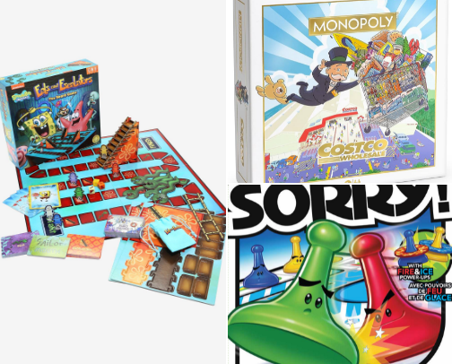 Family game night cover photo collage