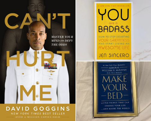 My top pick of reading books about motivational and success cover photo collage