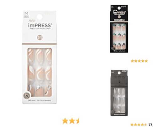 Press On Nails cover photo collage