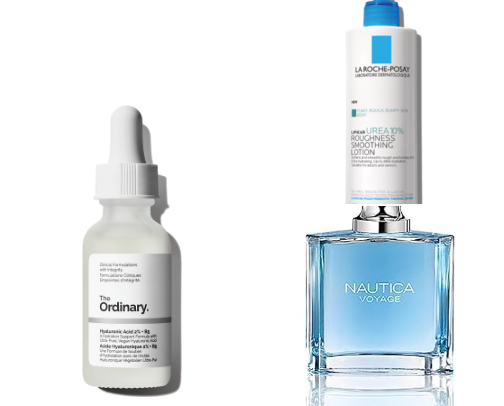 Skincare for acne cover photo collage