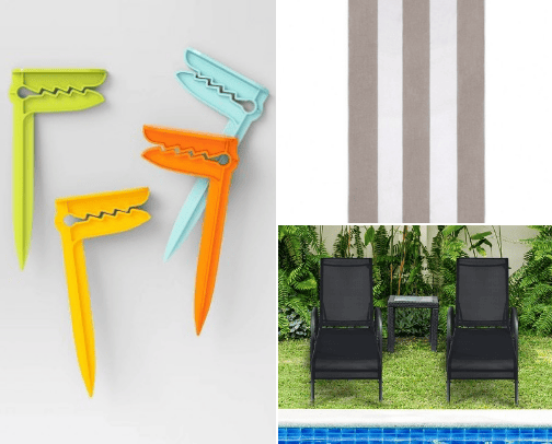Beach essentials cover photo collage