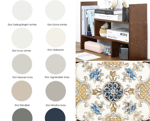 Neutral decor ideas cover photo collage
