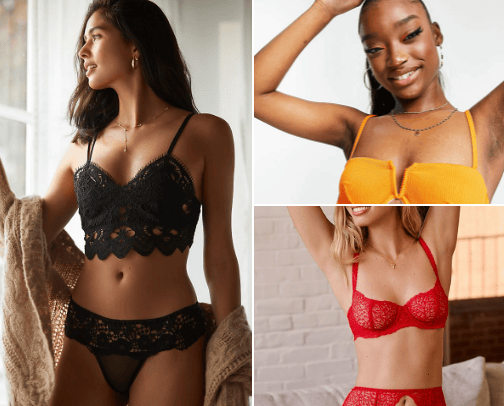 Bikini's and brass cover photo collage