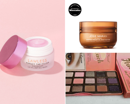 My favorite beauty recs cover photo collage