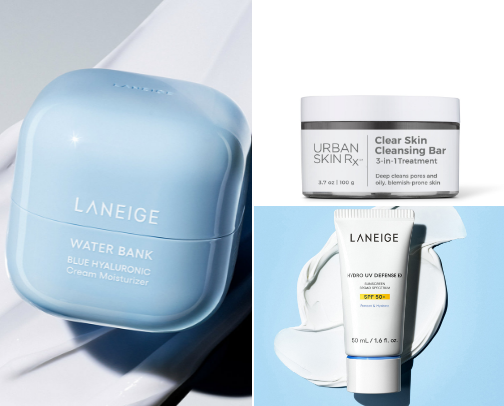 Skincare Products great for every skin types. cover photo collage