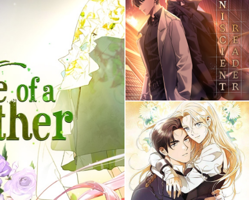 10/10 Manhwa and Webtoon cover photo collage